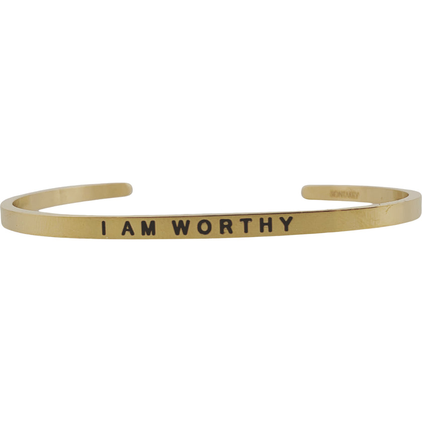 Women's "I Am Worthy" Bracelet