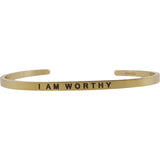 Women's "I Am Worthy" Bracelet