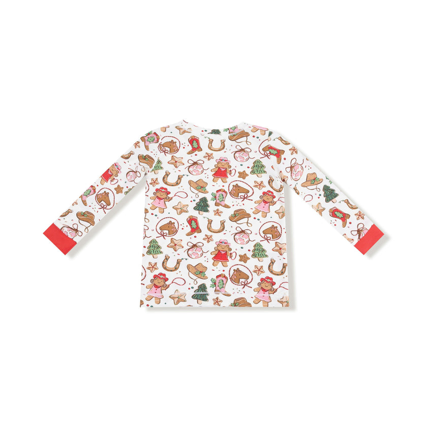 Cowgirl Christmas - Long Sleeve Loungewear Set