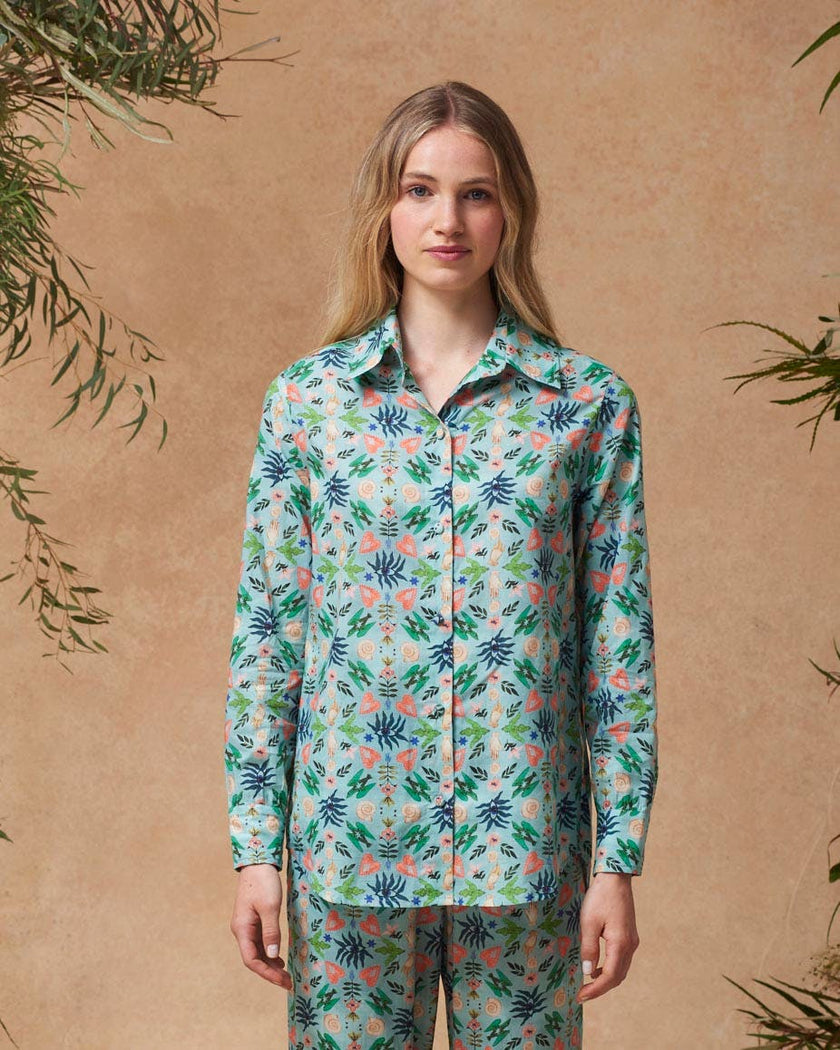 Fern Shirt Kaleidoscope Charms