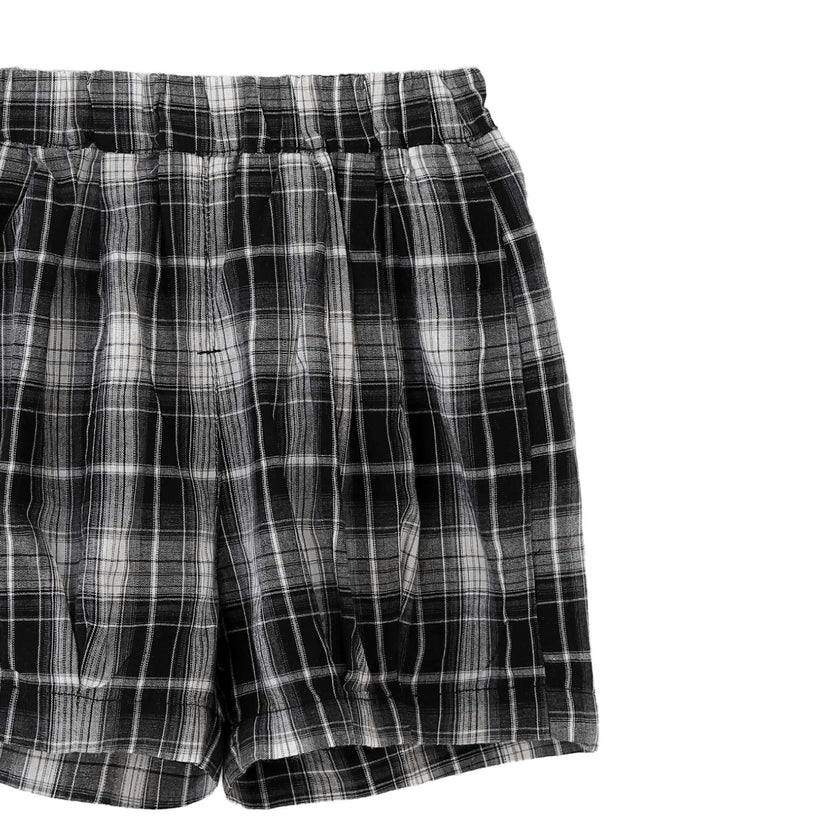 Gray Fish Plaid Set