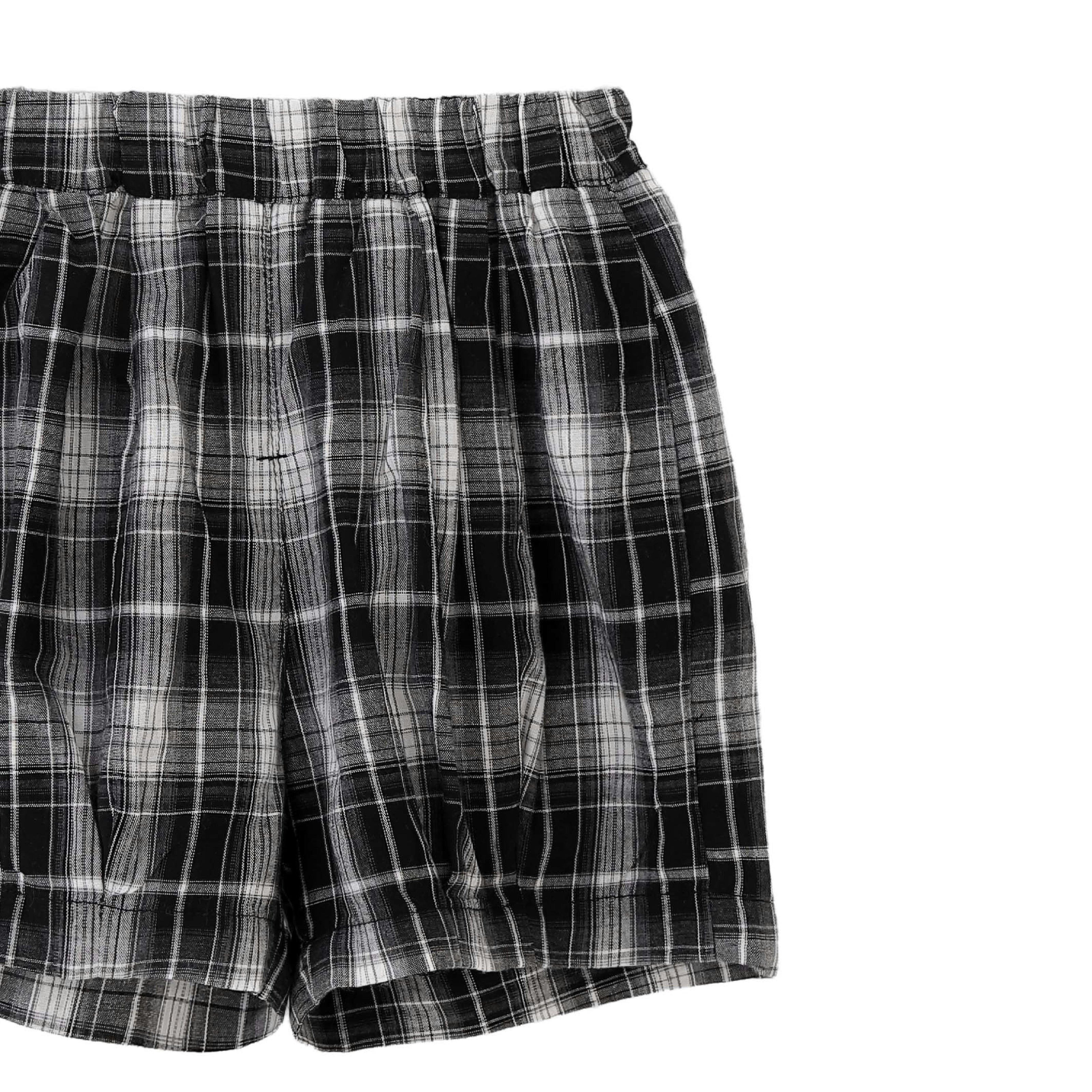 Gray Fish Plaid Set