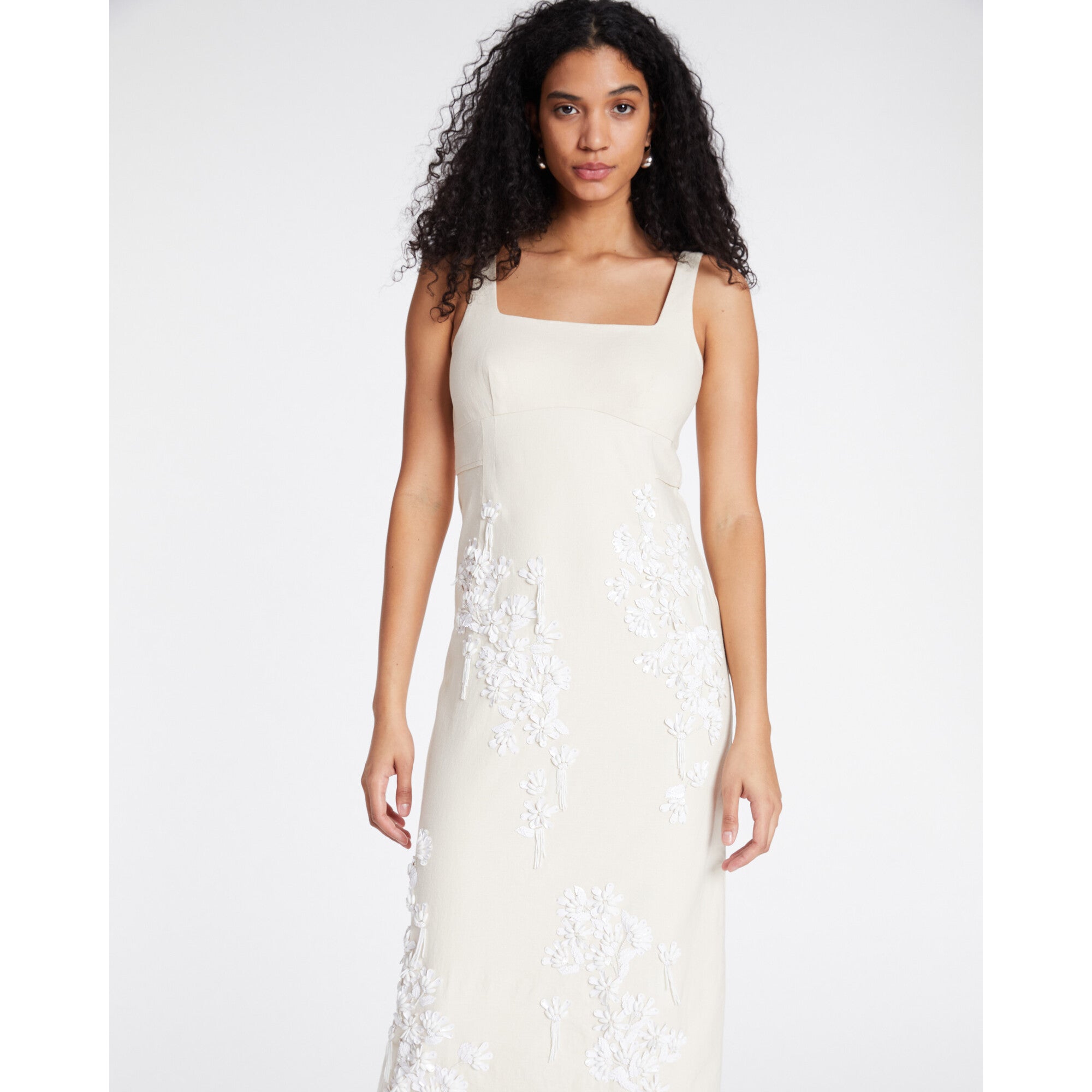 Women's Merritt Dress, Cream