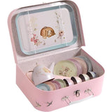 Suitcase - Tea Party Metal Set The Rosalies