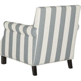 Easton Striped Club Chair