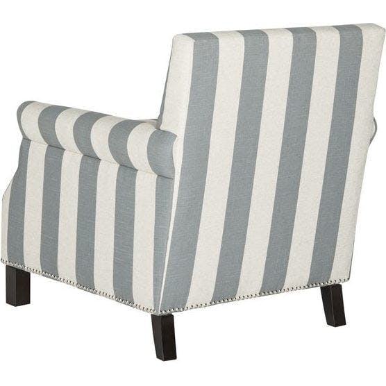 Easton Striped Club Chair