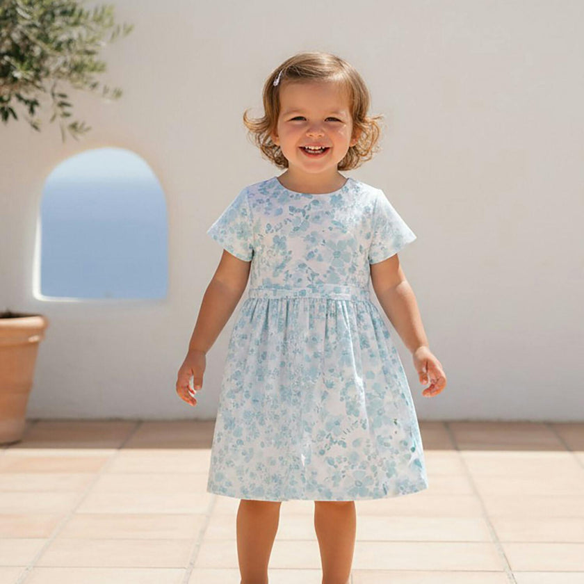 Eryna Baby Dress Short Sleeve, Florals
