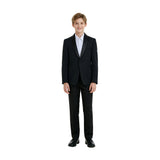 Navy Mason Single‑Button Blazer Suit Set