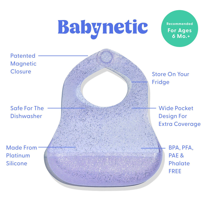 Magnetic Silicone Bib