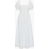 The Scarlett Nap Dress - White Broderie Voile