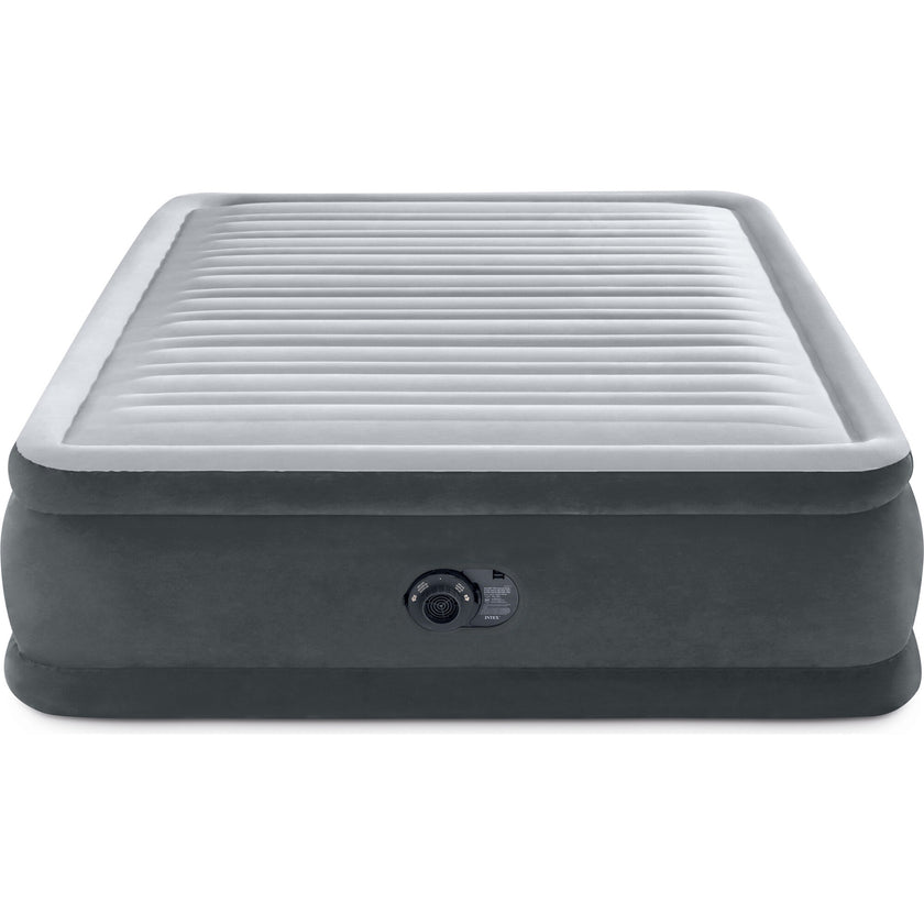 Elevated Dura Beam Fiber Tech Airbed with Built in Pump