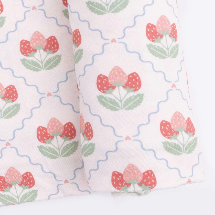 Sweet Strawberries - Swaddle Blanket