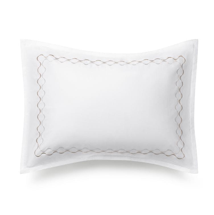 Alps Embroidered Border Crib & Toddler Duvet