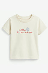 Little Firecracker Organic Kids T-Shirt