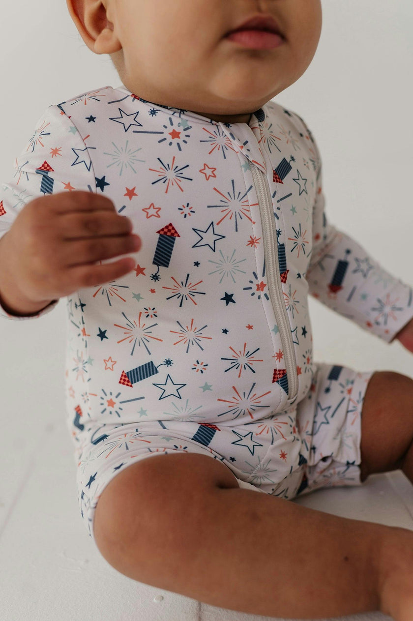 Baby One-Piece Rash Guard Swimsuit