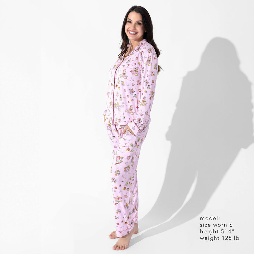 Tea Party Bamboo Women's Pajama Set