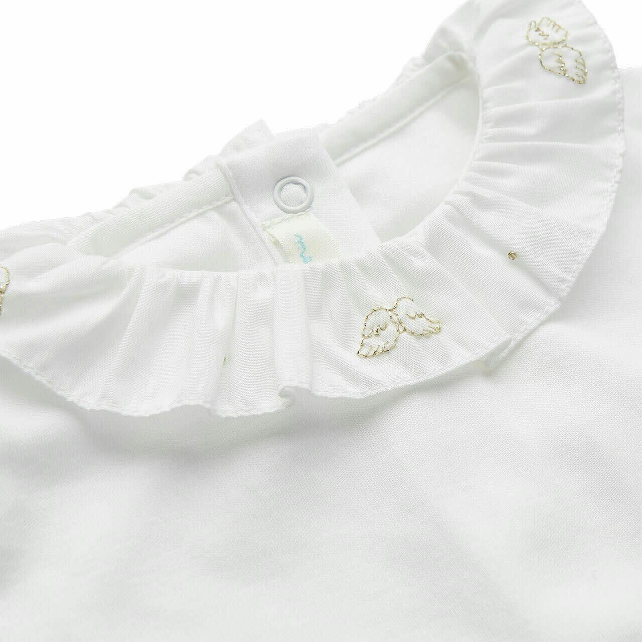 Angel Wing™ Ruffle Collar Onesie