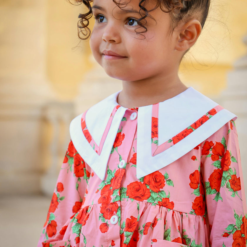 Garden Dress- Vintage Rose