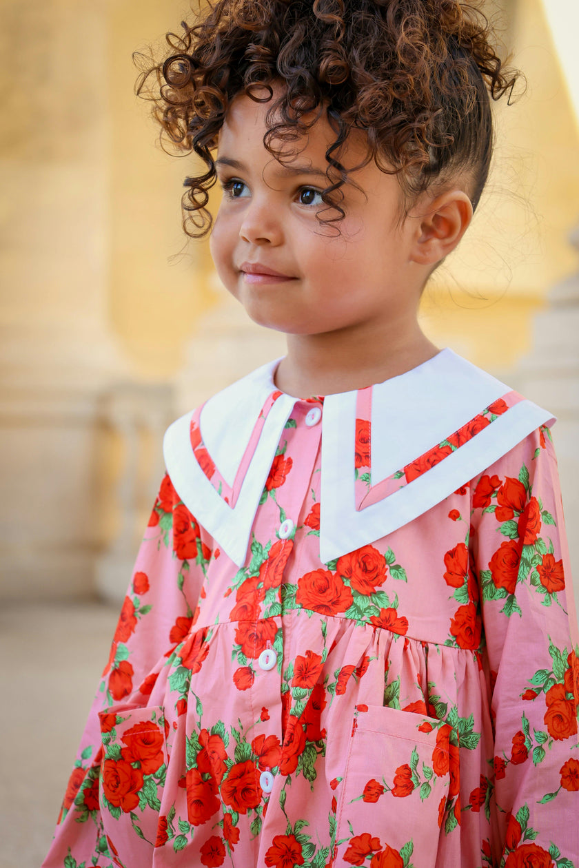 Garden Dress- Vintage Rose
