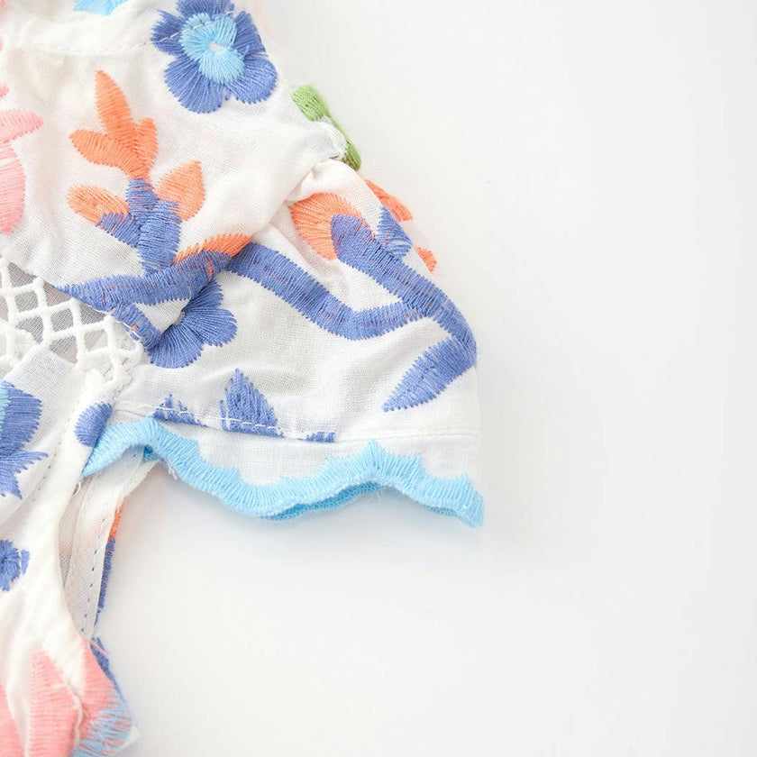 Sarah Embroidered Mini Dress (Baby)