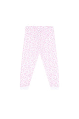 Pink Cheetah Print Pajama, Pink