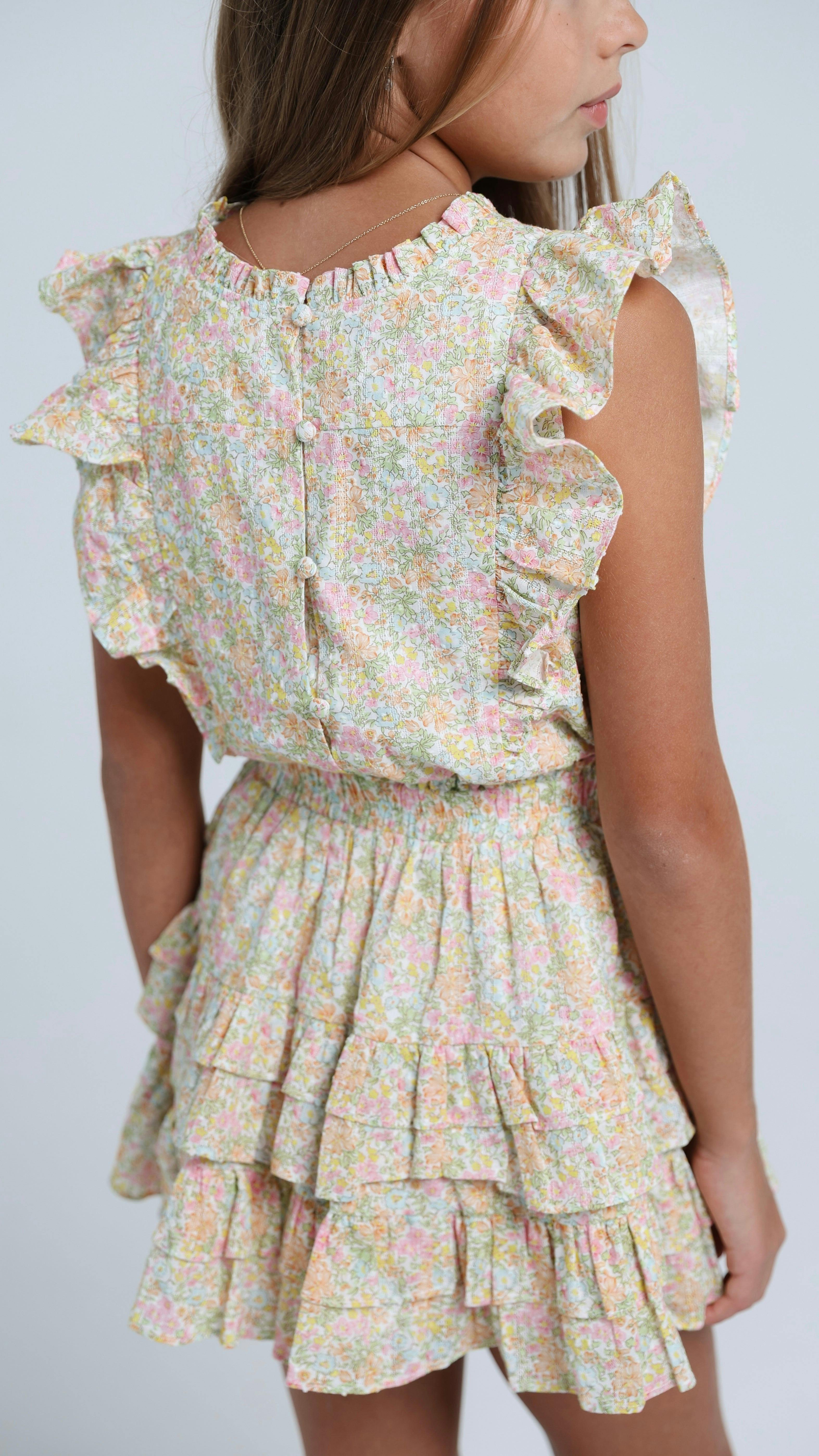 Gustavia Dress in Garden Sorbet