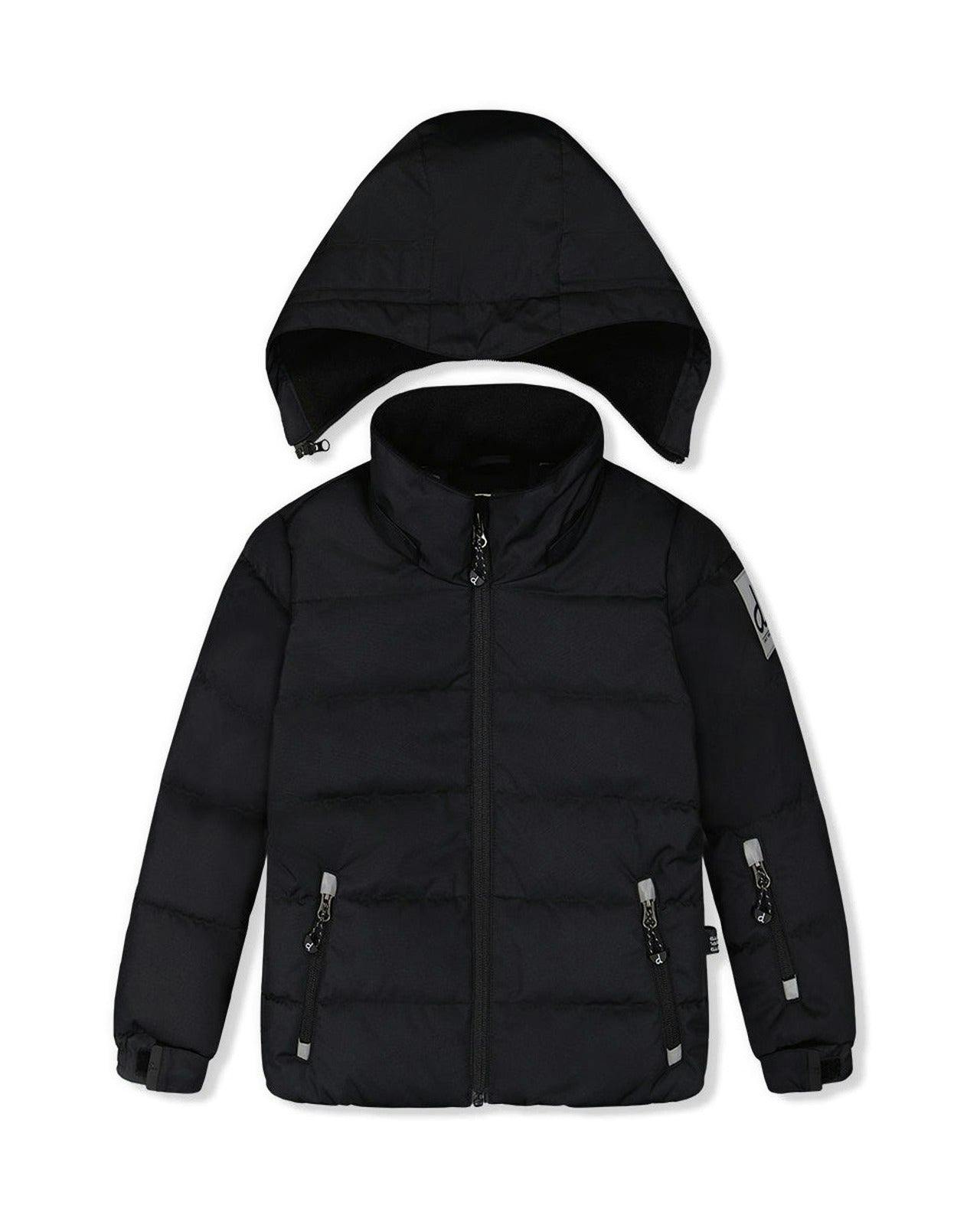 Two Piece Play Snowsuit Black With Black Pants