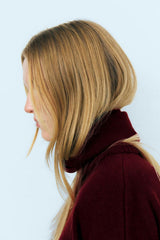 Agatha Woman Scarf Plum Fantasy