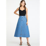 Women's Hudie Skirt, Blue