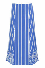 Jenn Cloud Ribbon Stripe Skirt