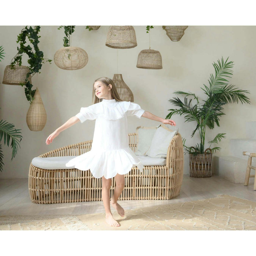 Olivia dress (blush pink)
