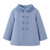 Velvet Trim Pram Coat