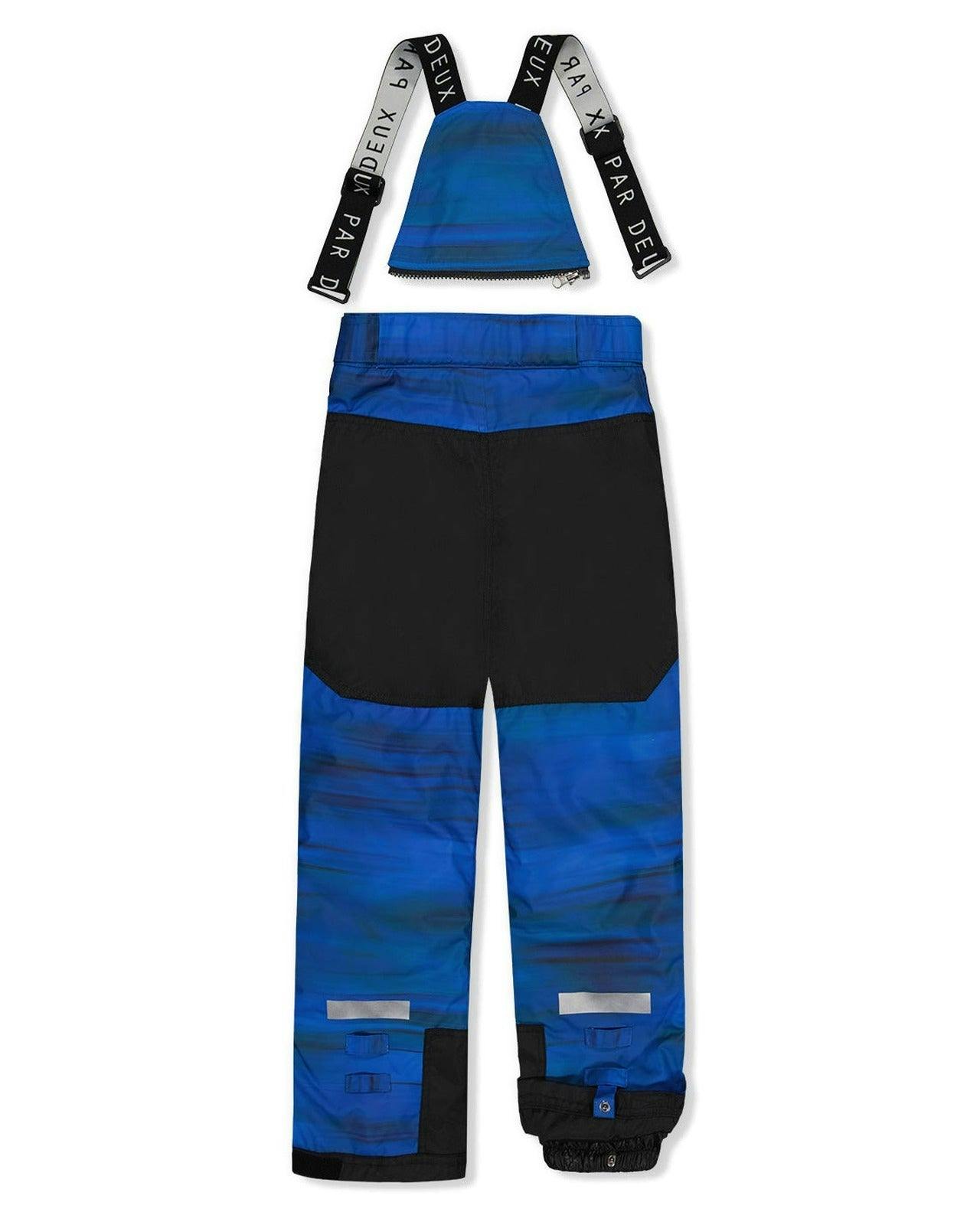 Two Piece Teknik Snowsuit Royal Blue And Yellow