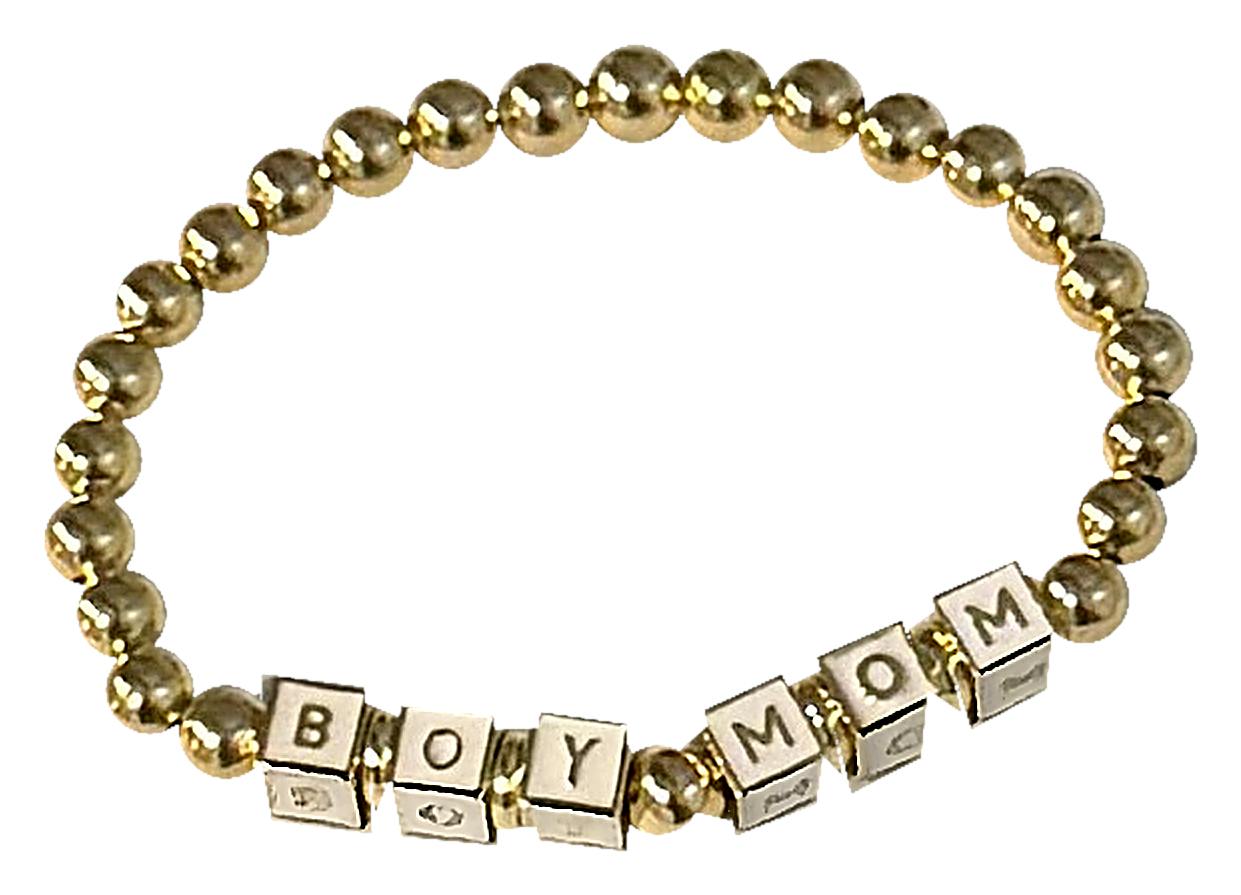 Boy Mom Bracelet Set of 3