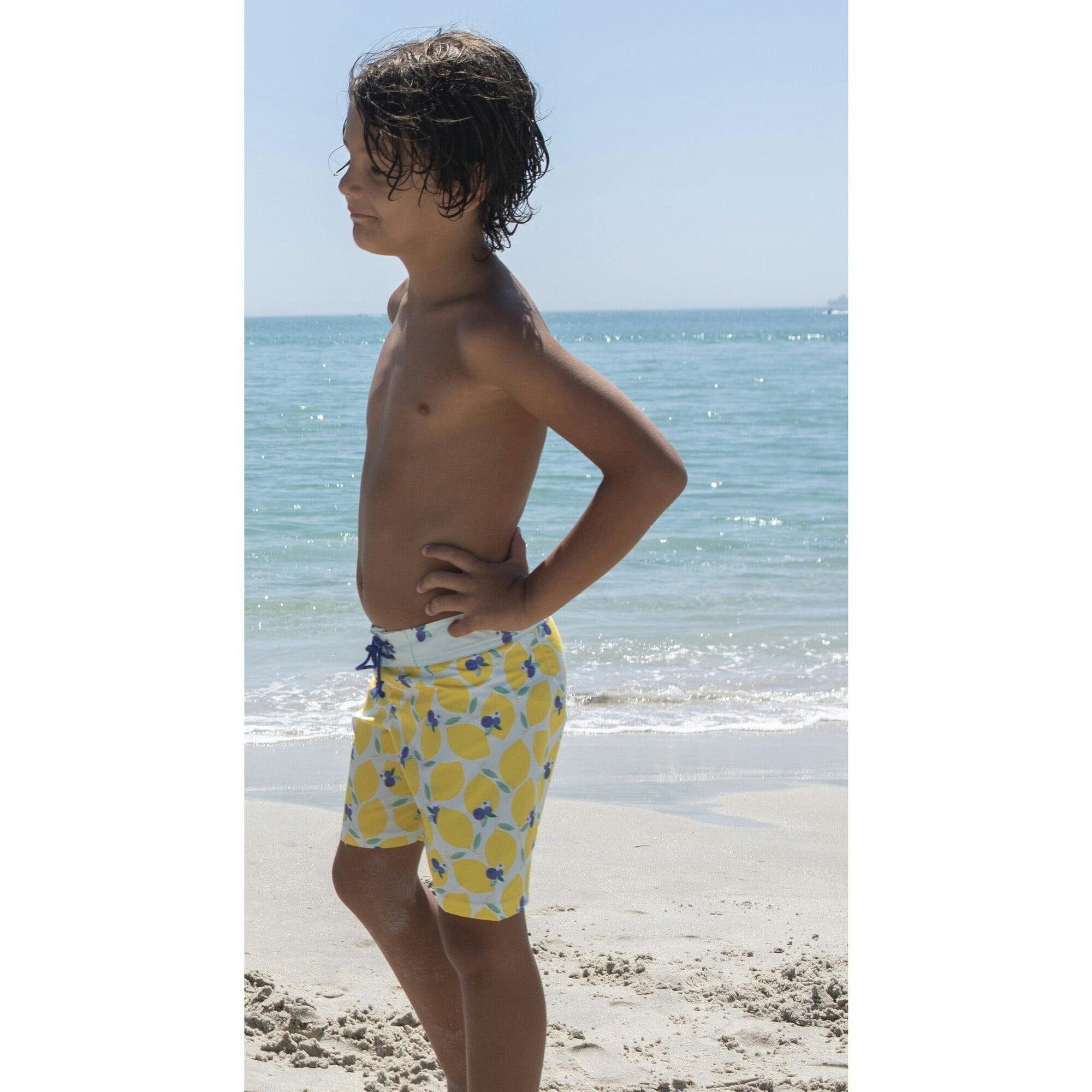 Lemonberry surfer swim shorts