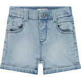 Pull On Denim Shorts