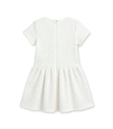 Filly Girl Dress, White Chenille