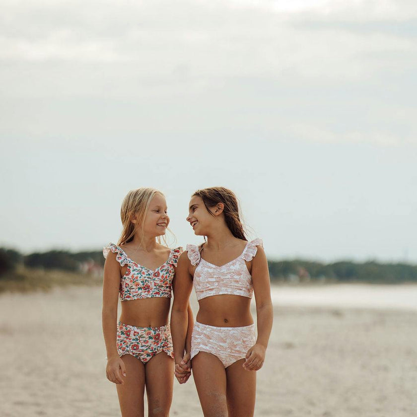 Ruffle 2 Piece Bikini | UPF + Recycled - Pegasus