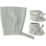 Pointelle Knit Gift Set - Soft Sea