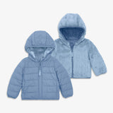 Baby reversible fleece puffer jacket