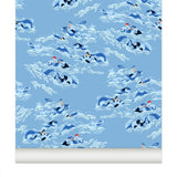 Papier peint Uokawa coloris Bleu