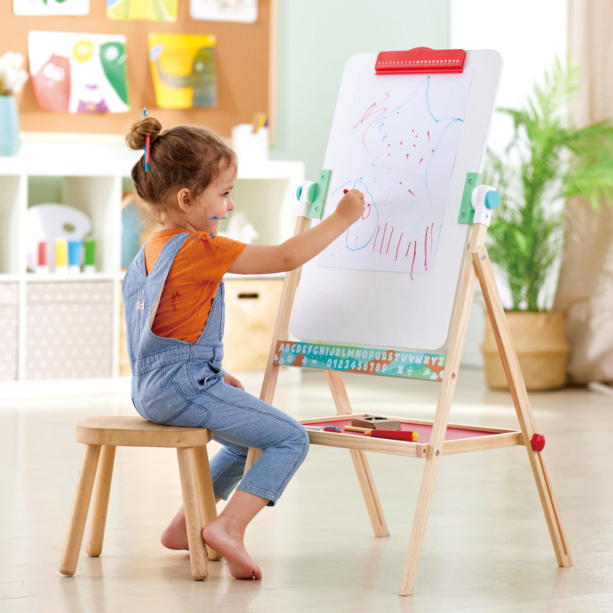 Standing Flip Flat Easel - Double-Sided