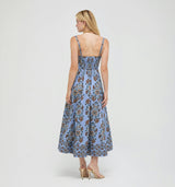 The Margot Dress -  Stowell Medallion Iris