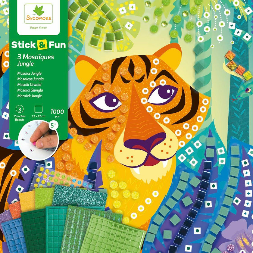 Stick'N Fun - Mosaics Jungle - 5y+