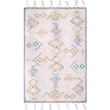 Milko Berber Braided Tassel Rectangular Rug