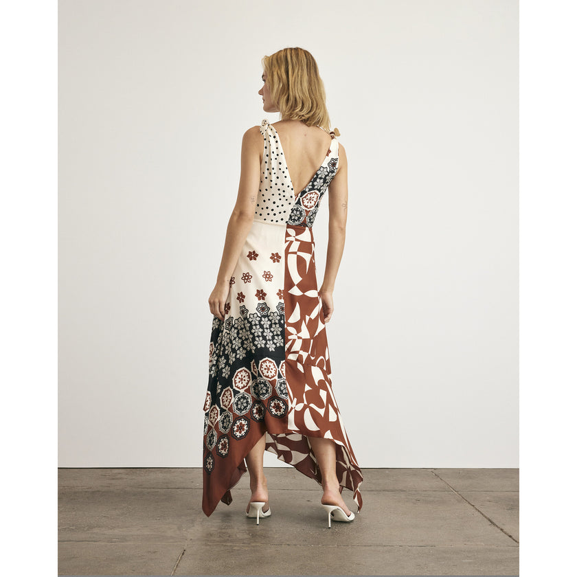 Mabel Dress, Brown