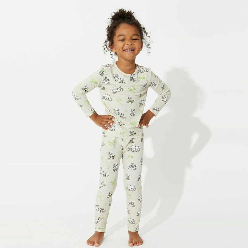 Panda Bamboo Kids Pajamas