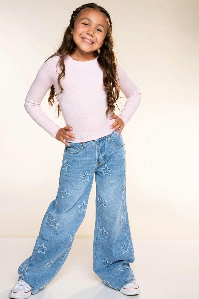 Ultra-Soft Ribbed Long Sleeve Fitted Tee