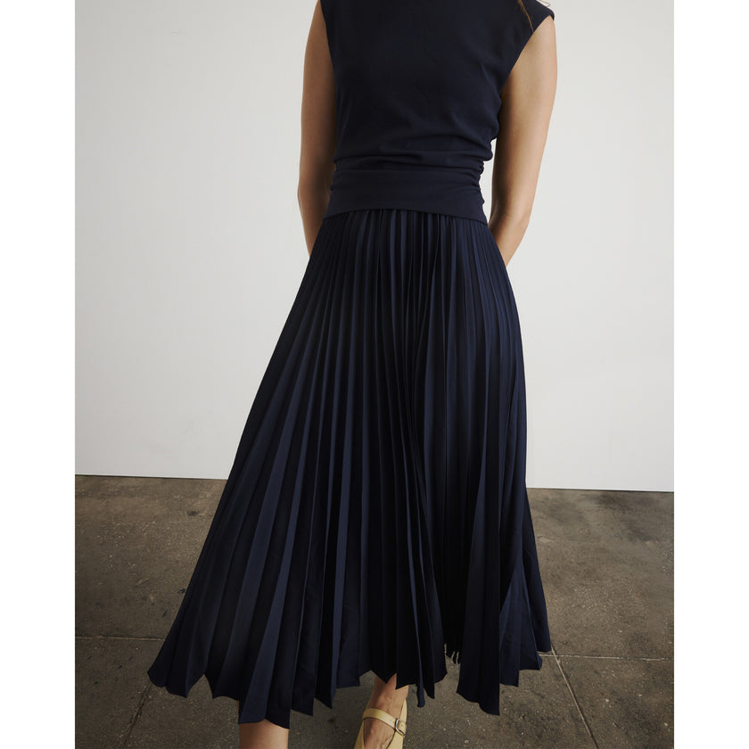 Carly Dress, Navy