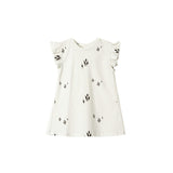 Girls Jersey Box Pleated Sleeve Dress